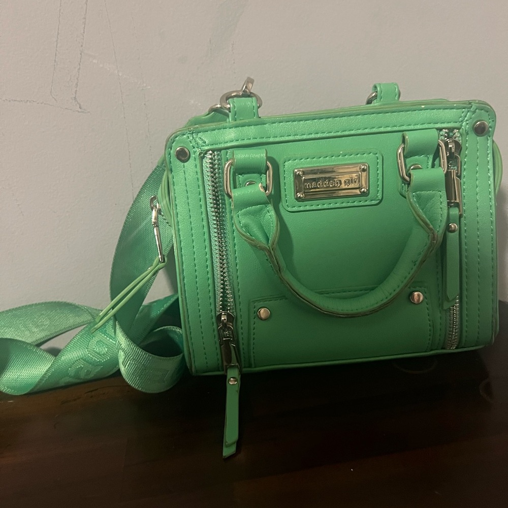 Madden Girl Green Crossbody Bag